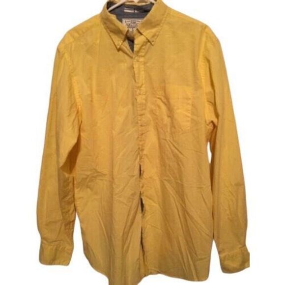 Nautica Other - NAUTICA SIZE LARGE YELLOW LONG SLEEVED BUTTON SHIRT